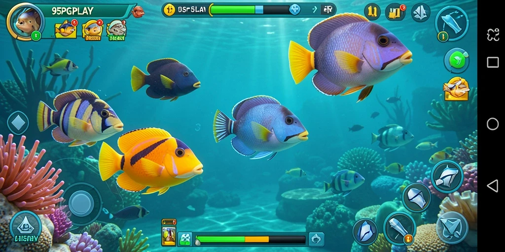 Tangkapan layar game Tembak Ikan yang mendebarkan dan penuh aksi.