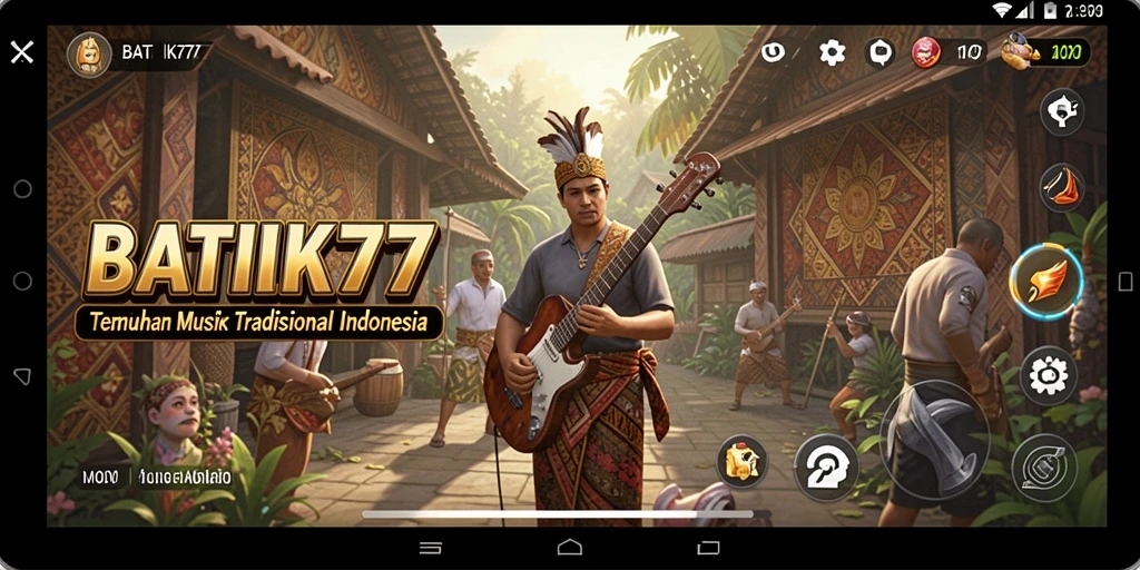 Tampilan gameplay BATIK77 yang interaktif dan menarik.