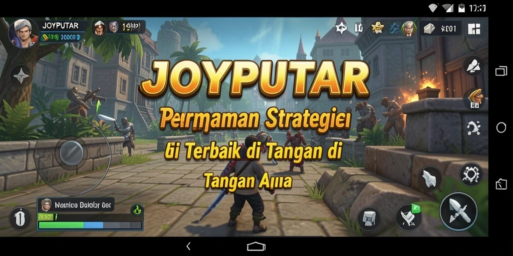 Tampilan gameplay <strong>JOYPUTAR</strong> yang menakjubkan saat aksi pertempuran berlangsung.