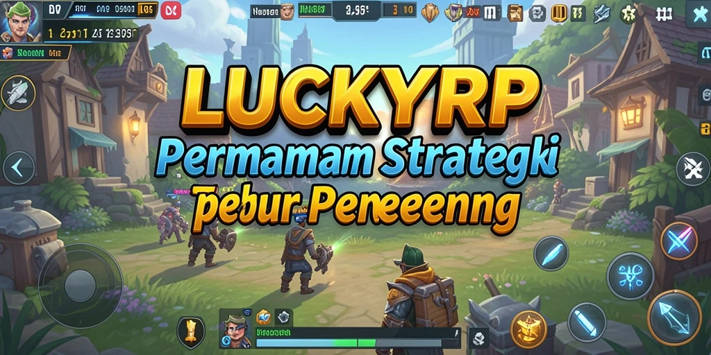 Tangkapan layar LUCKYRP menampilkan aksi strategi yang mendebarkan.