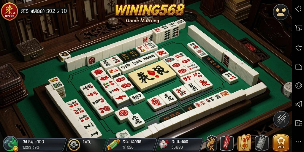 Screenshot gameplay WINNING568 menampilkan aksi seru Mahjong yang mengasyikkan.
